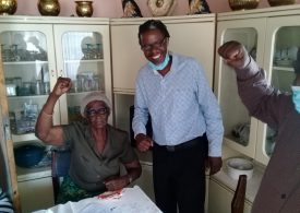 85 YEAR OLD LEAVES ANC FOR A NEW KID