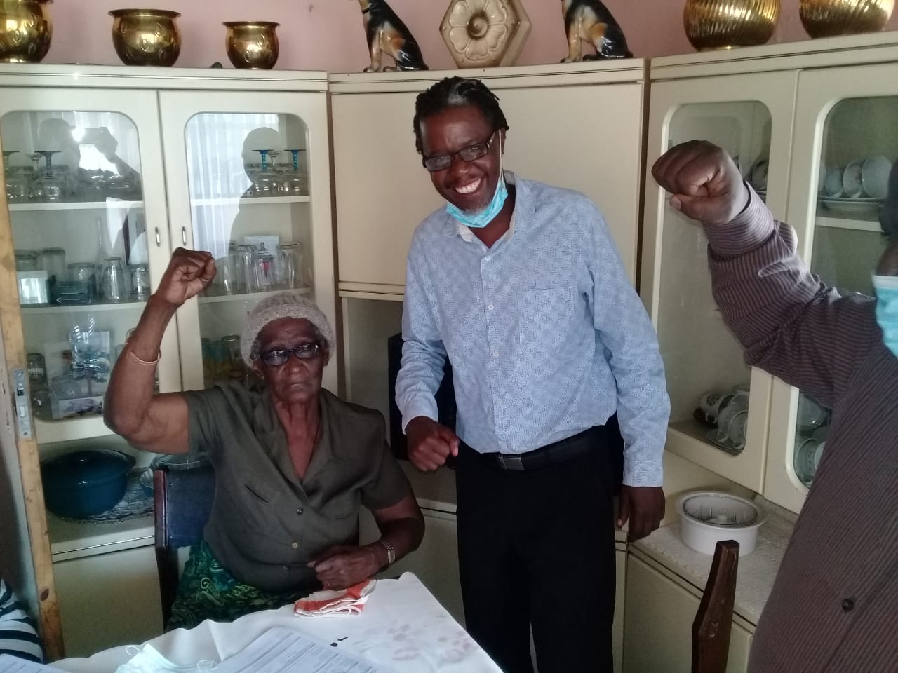 85 YEAR OLD LEAVES ANC FOR A NEW KID