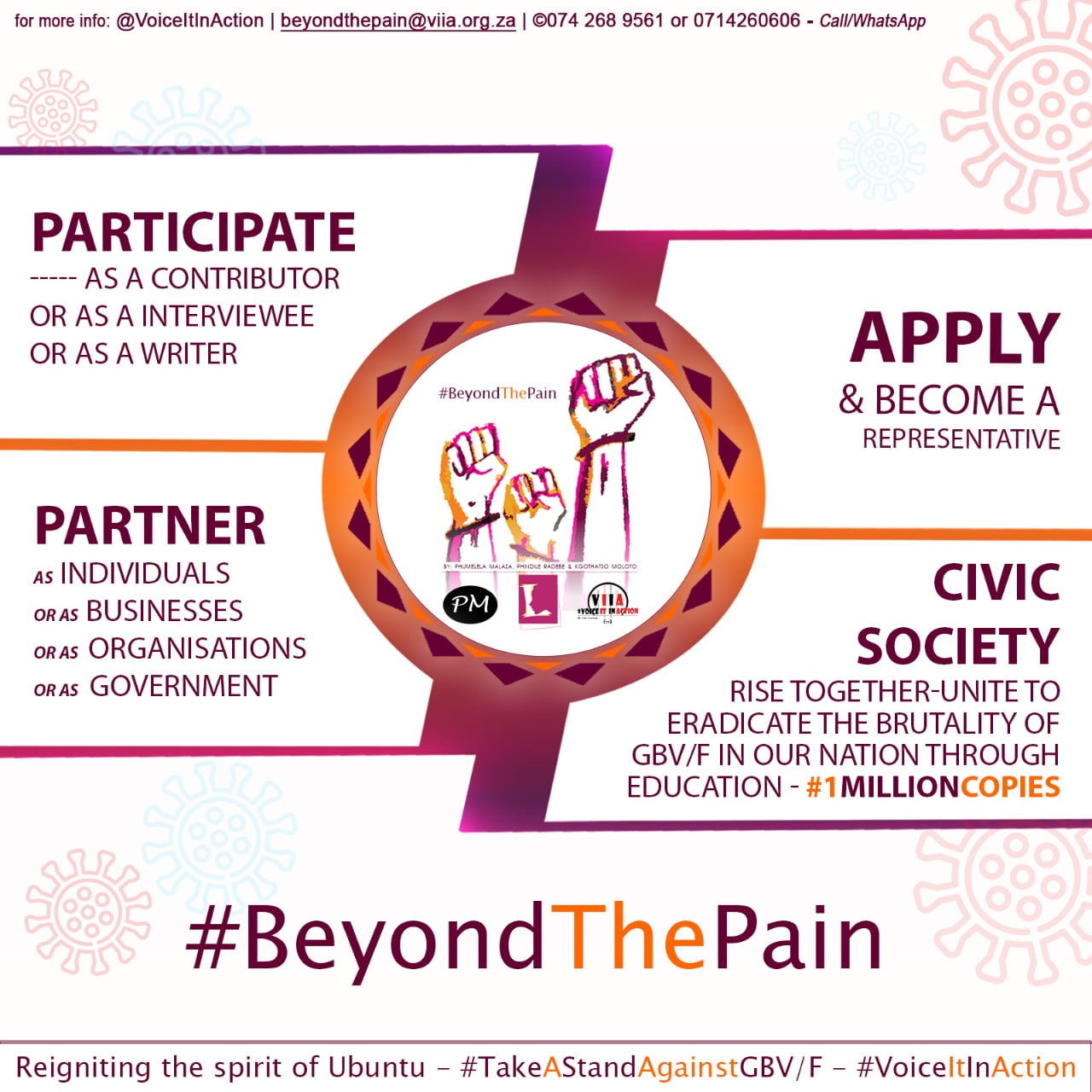 #BeyondThePain- VIIA’s educational tool about Gender Based Violence