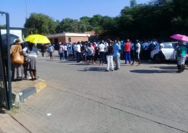 PHILADELPHIA HOSPITAL STAFF ON STRIKE