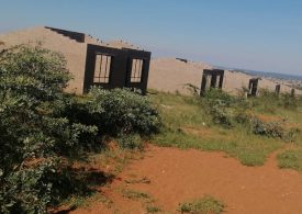 RESIDENTS ACT AGAINST FLAWED RDP HOUSING PROJECT