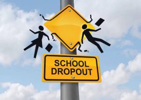 SCHOOL DROPOUT RATE HAS TRIPPLED